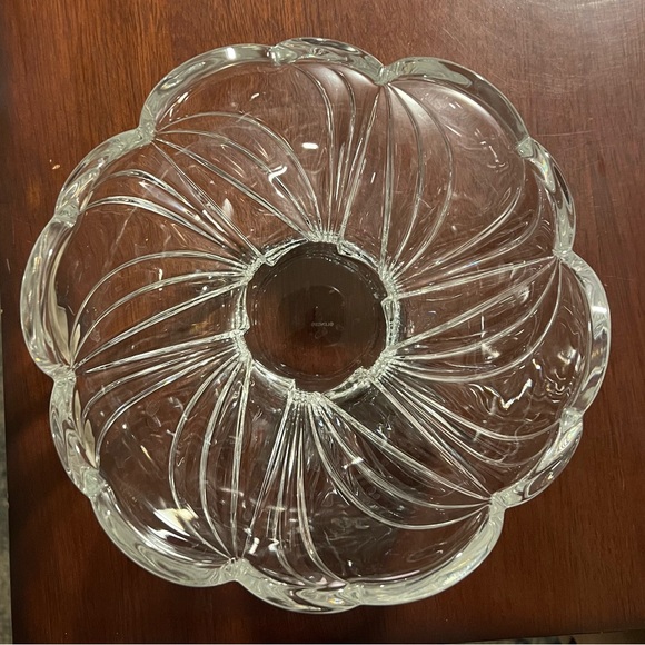 Lenox Arctic Bloom Crystal Bowl - Picture 3 of 5